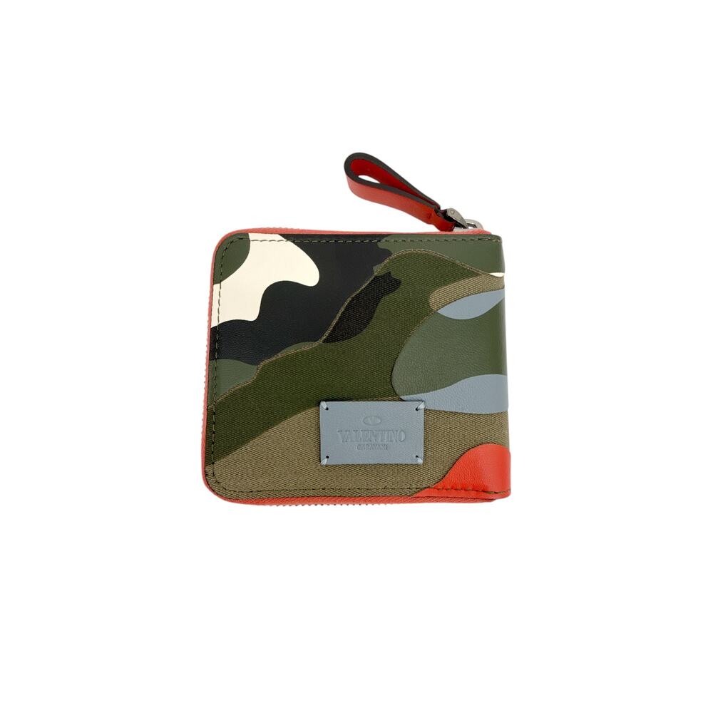 VALENTINO GARAVANI Camouflage Zip Wallet